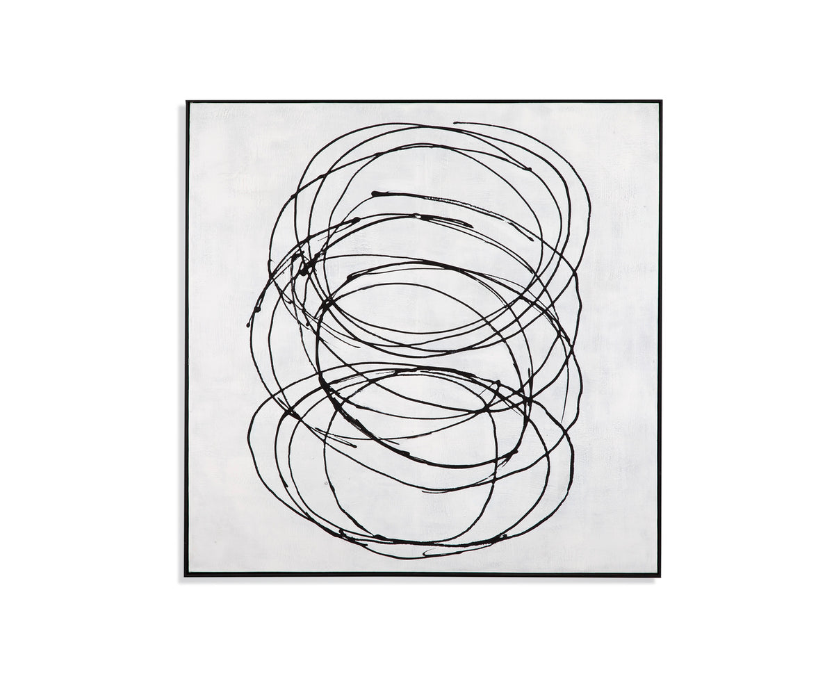 Radius 49&quot; x 49&quot; Framed Wall Art