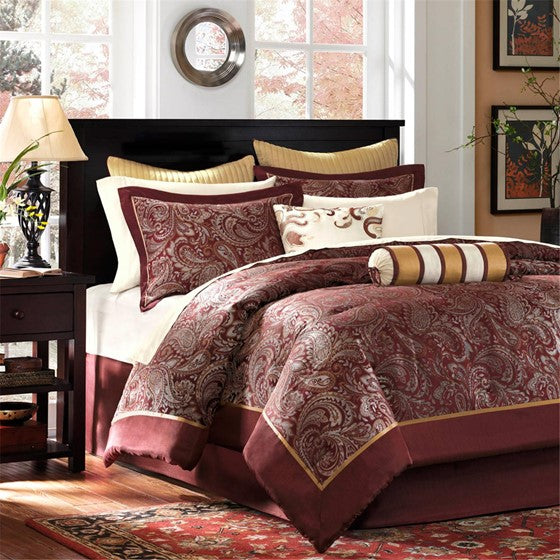 Aubrey 12 Piece Complete Bed Set