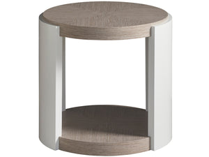 Modern Whitley Round End Table