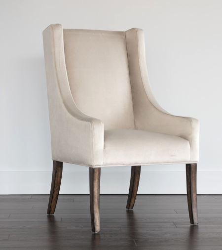 Oversized upholstered best sale dining chairs