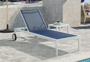 Reign Outdoor Patio Adjustable Sun Chaise Lounge Chair