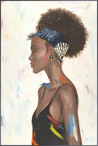 Blue Bandana 40 x 60