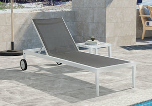 Reign Outdoor Patio Adjustable Sun Chaise Lounge Chair