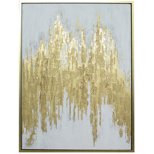 Parts of Gold Framed Wall Art