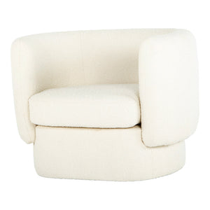 Kobe Cream White Accent Chair