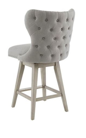 Holly Tufted Back Swivel Counter Stool
