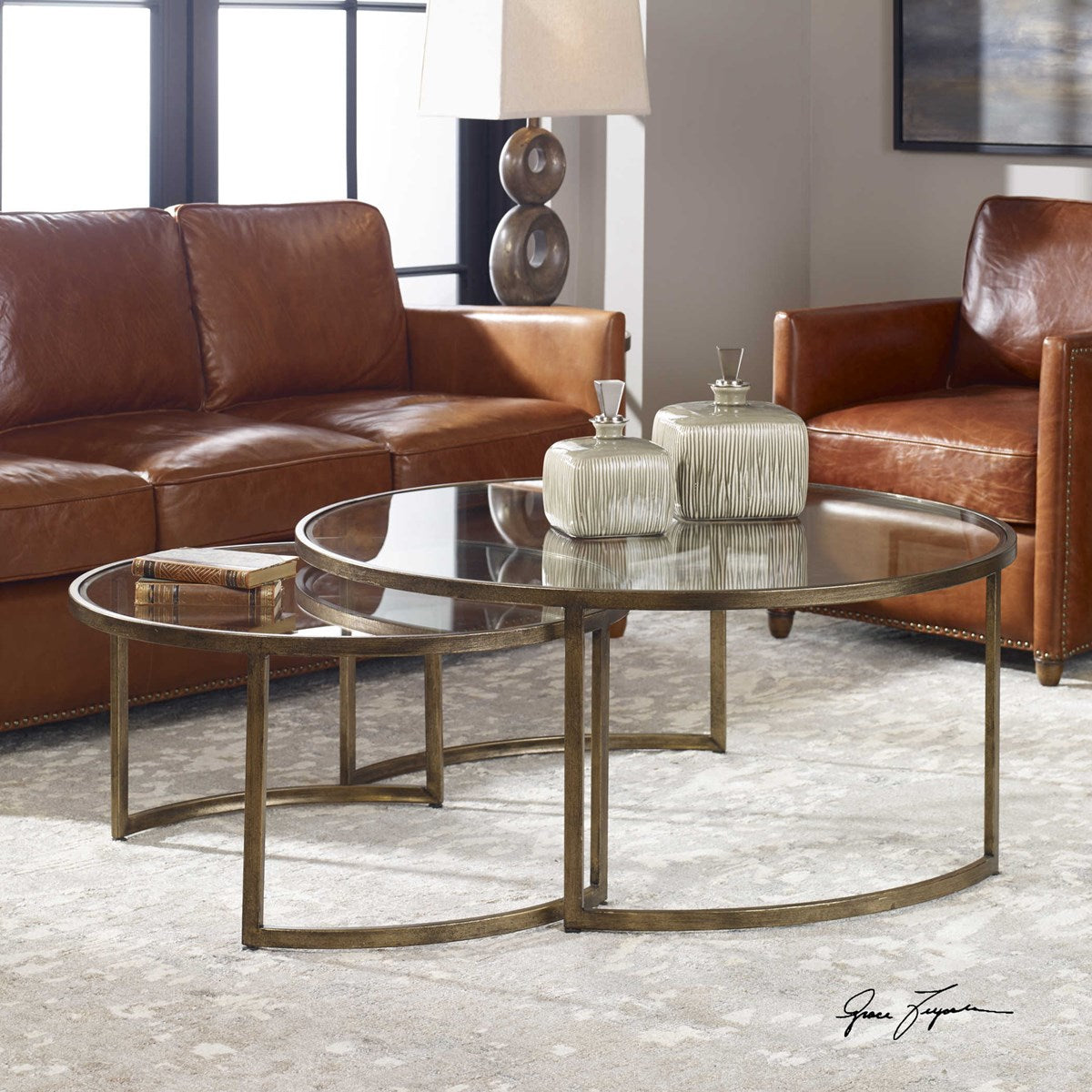 Rhea Nesting Coffee Tables - riteathomeatlanta