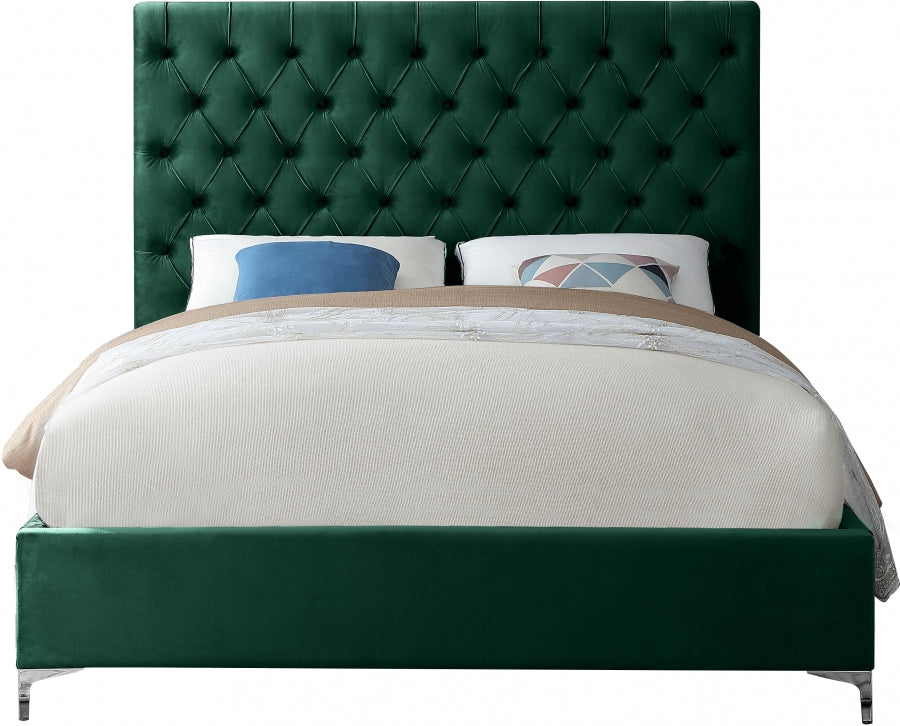 Rumi Velvet Bed