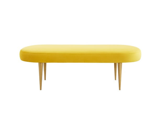 Evalyn Velvet Bench