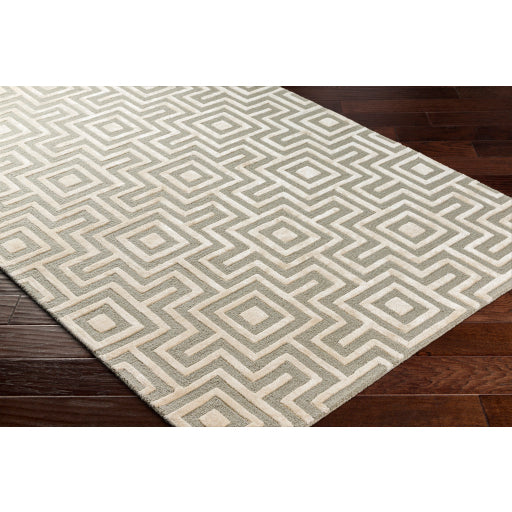Addison Ivory and Gray Rug