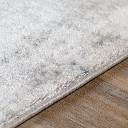 Aisha Charcoal, Light Gray, Blue, Off-White Rug