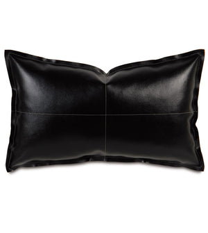 Virgil 13x22 Lumbar Pillow/ Black