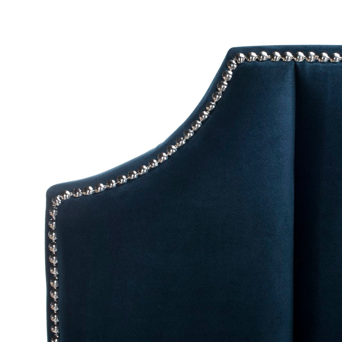 Preston Full Velvet Bed