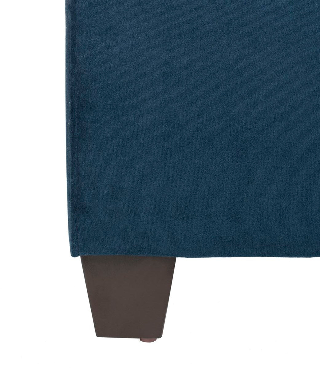 Preston Full Velvet Bed