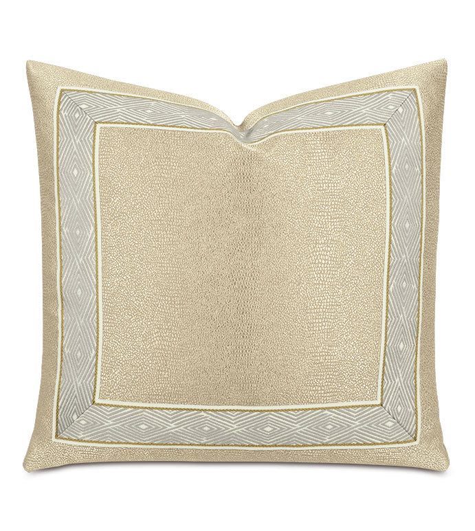 Fallon 22" Pillow/ Taupe