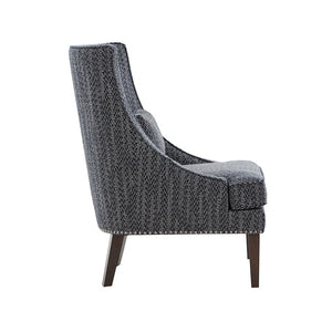 Geo High Back Accent Chair