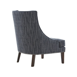 Geo High Back Accent Chair
