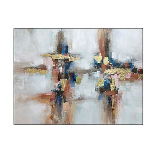 Fiesta 78" x 69" Framed Artwork