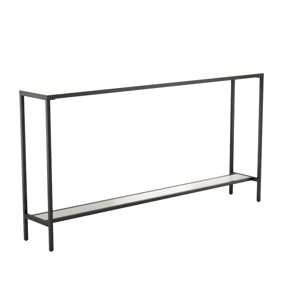 CONYARD CONSOLE TABLE, BLACK