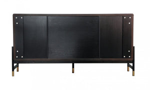 Troy Walnut and Gold 25" Buffet