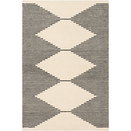Granada II Black and Beige Rug