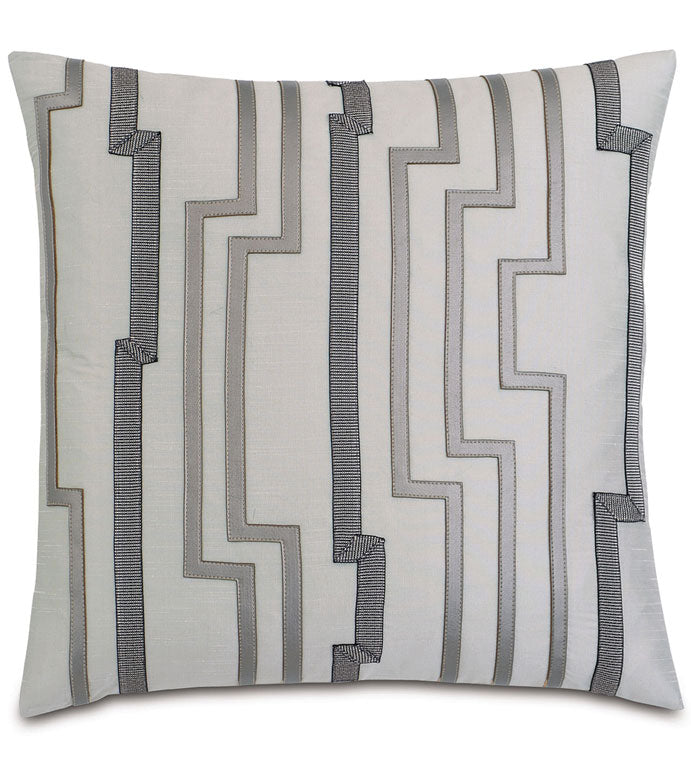 Elko 20" Pillow/ Grey