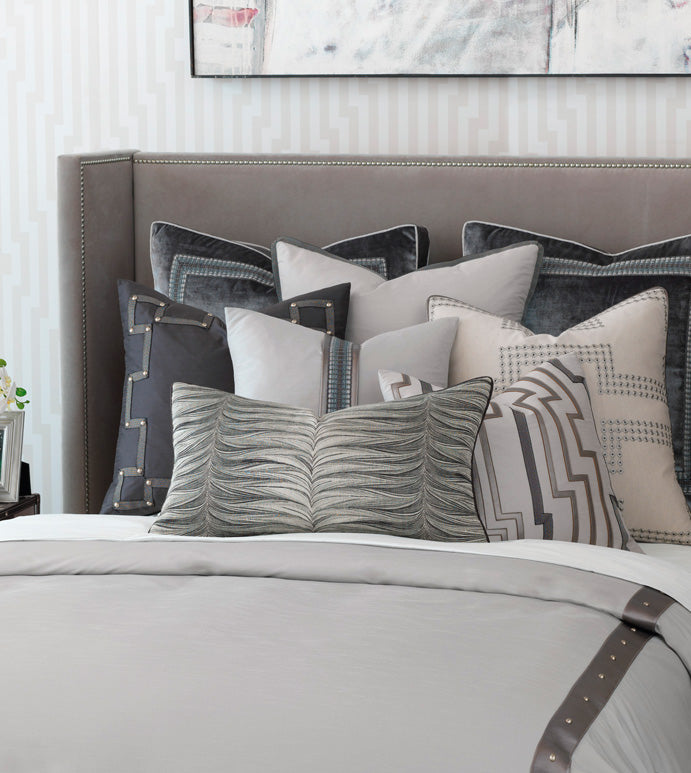 Elko 20" Pillow/ Grey