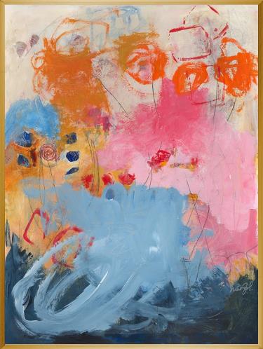 Backyard Swing Framed Artwork