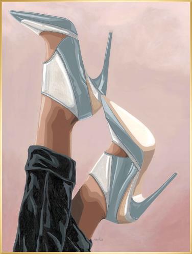 Good Shoes Take You Good Places Framed Artwork