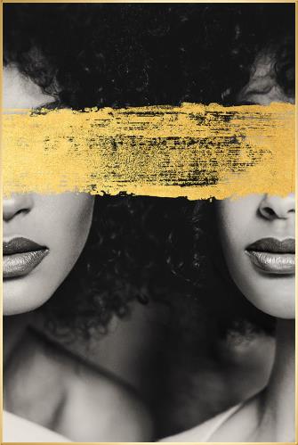 Seeing Gold 60&quot; x 40&quot; Framed Artwork