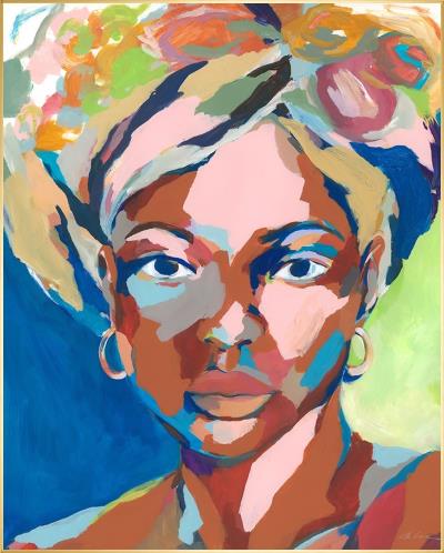 Self Reflection Framed Artwork 50&quot; x 40&quot;