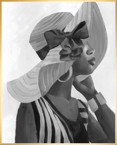 Hats I 30&quot; x 24&quot; Framed Artwork