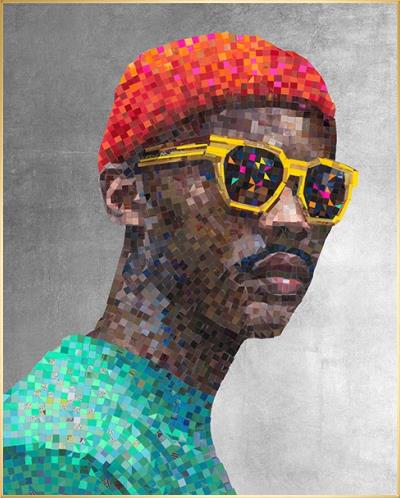 Pieces of Him Framed Artwork