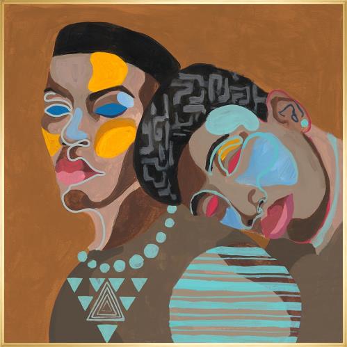 In Good Company II 30&quot; x 30&quot; Framed Wall Art