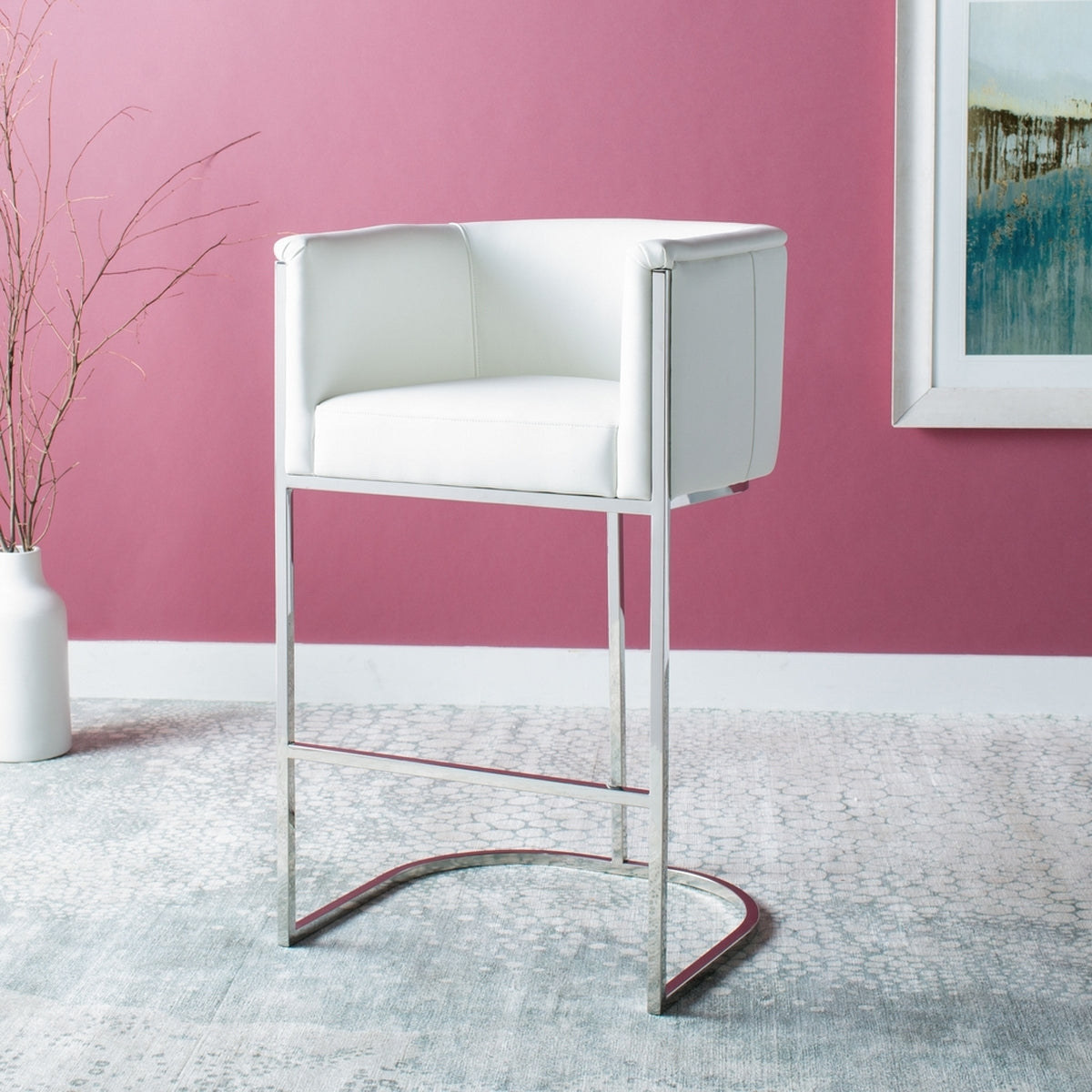 Safavieh cicely acrylic online bar stool