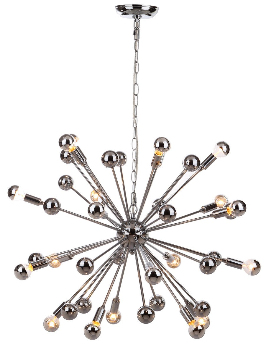 Sticky Chrome Chandelier