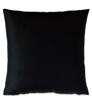 Lovelock 24" Pillow/ Black