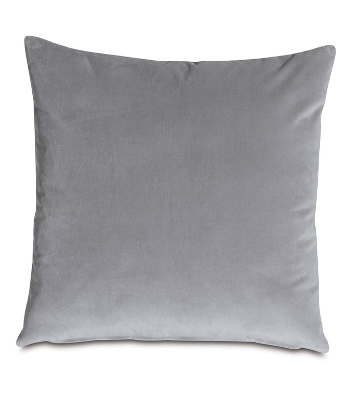 Wiler 22&quot; Pillow/ Gray