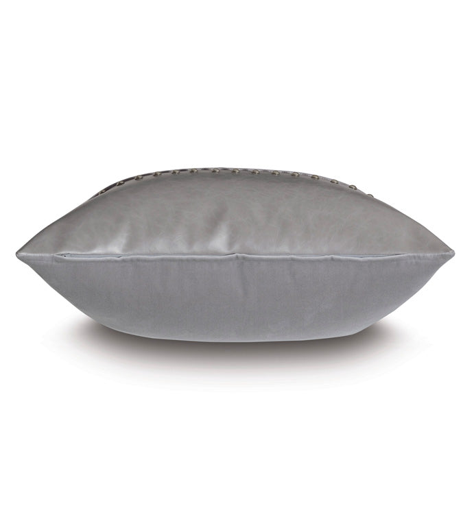 Wiler 22&quot; Pillow/ Gray