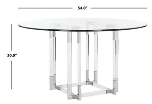 Vigo 54" Round Dining Table