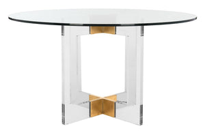 Travis 42" Round Dining Table