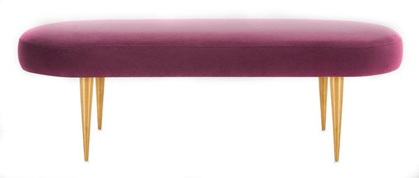 Evalyn Velvet Bench