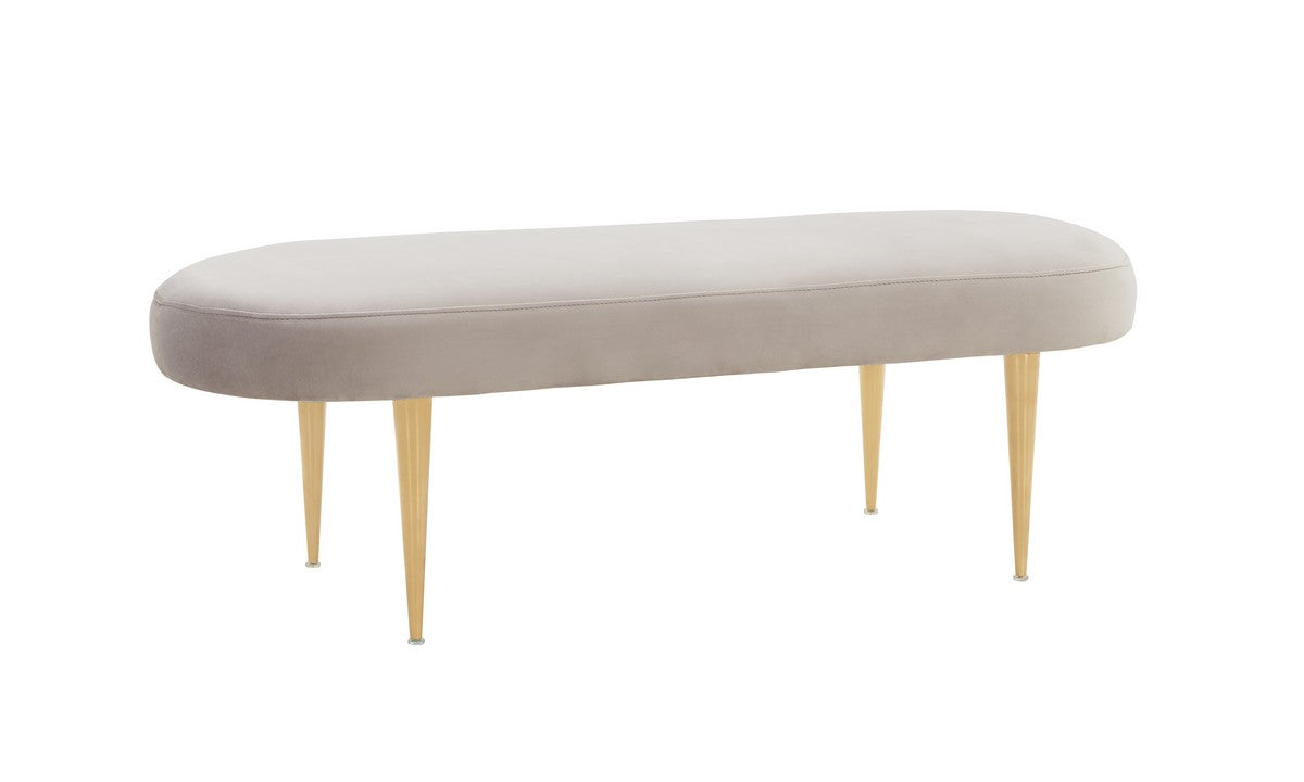 Evalyn Velvet Bench