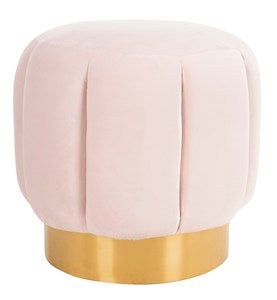 Button Tufted Ottoman