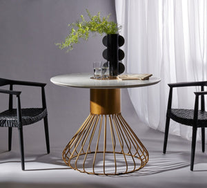Odette 40" Round Dining Table