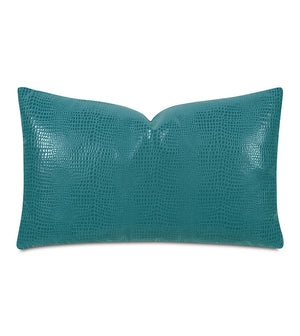 Nette 13x22 Lumbar Pillow/ Teal