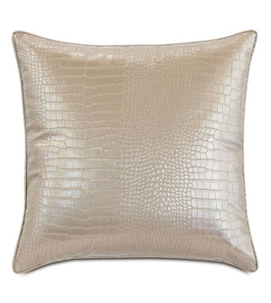 Sleek 22" Pillow/ Gold