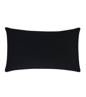 Armina 13x22 Lumbar Pillow/ Black